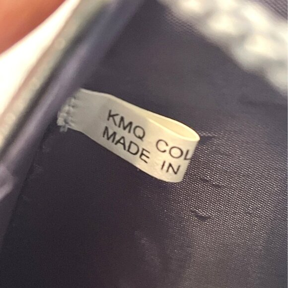 Bridal Formal Evening Hand Bag Purse Shoulder Clutch Beaded Strap Flap Closure - Picture 10 of 16